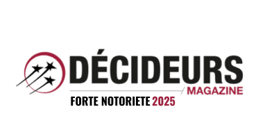 Décideurs magazine forte notoriété 2025